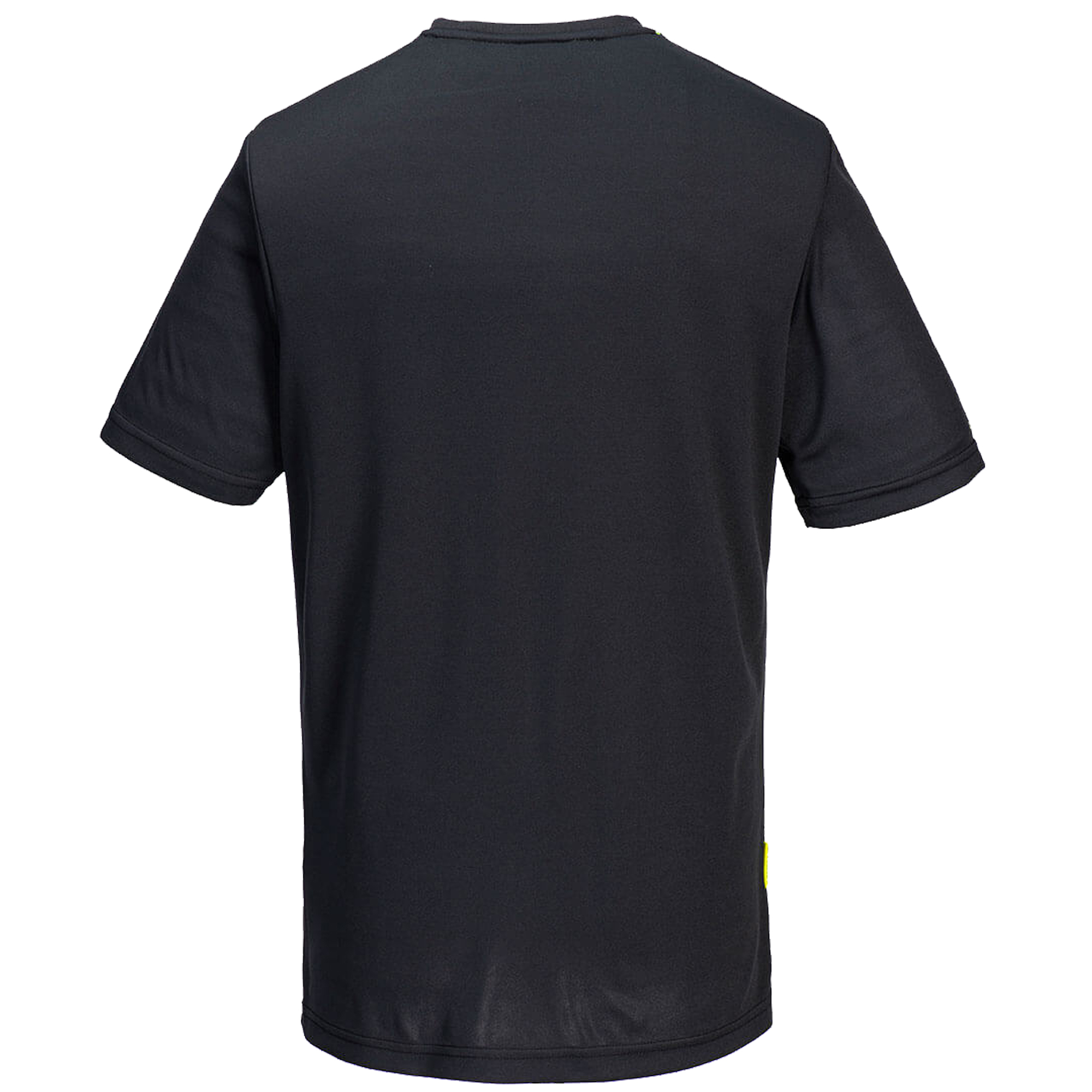 T-shirt DX4 - maniche corte - antibatterica - taglia L - nero - Portwest