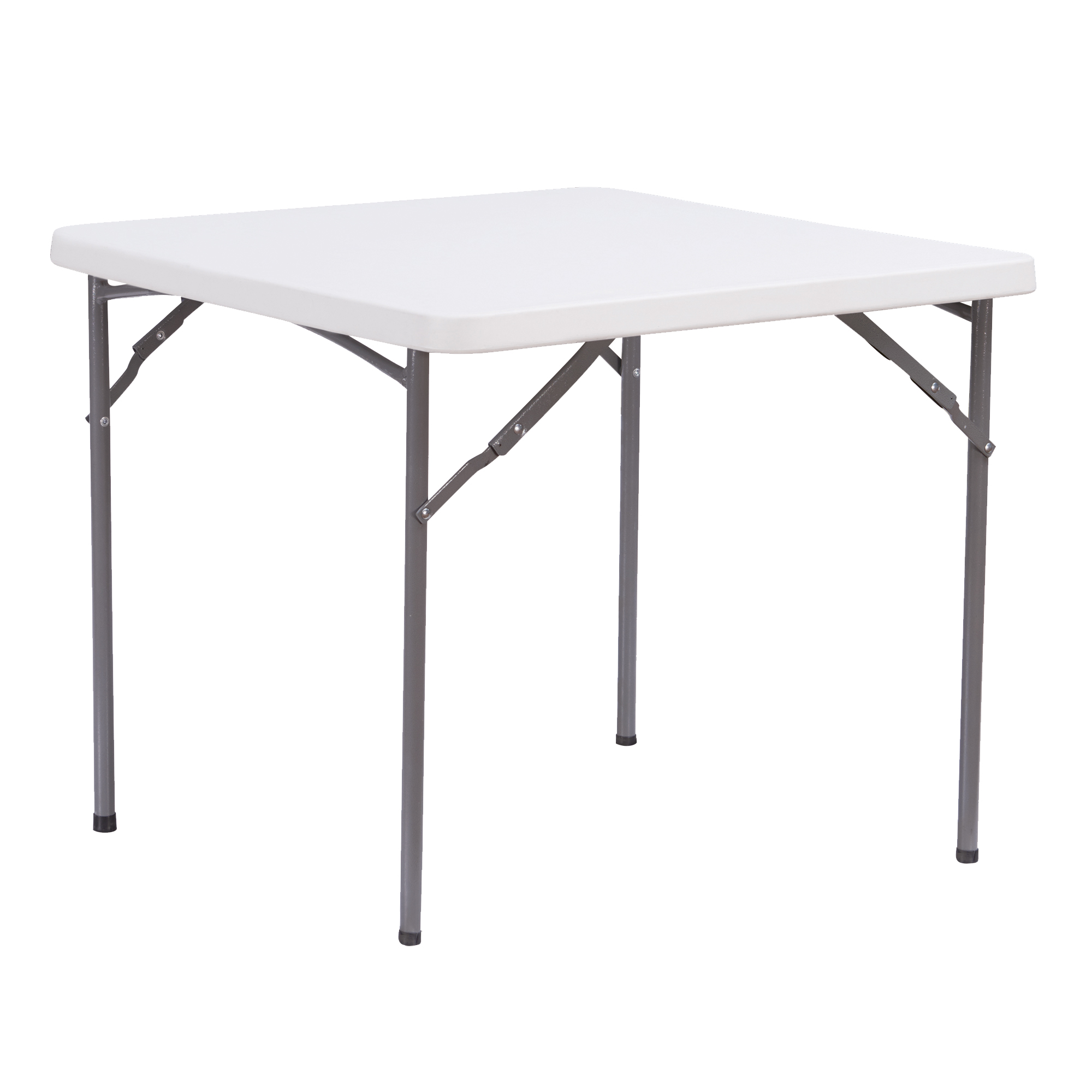 Tavolo quadrato - HDPE - 86 x 86 x 74 cm - bianco - Verdelook