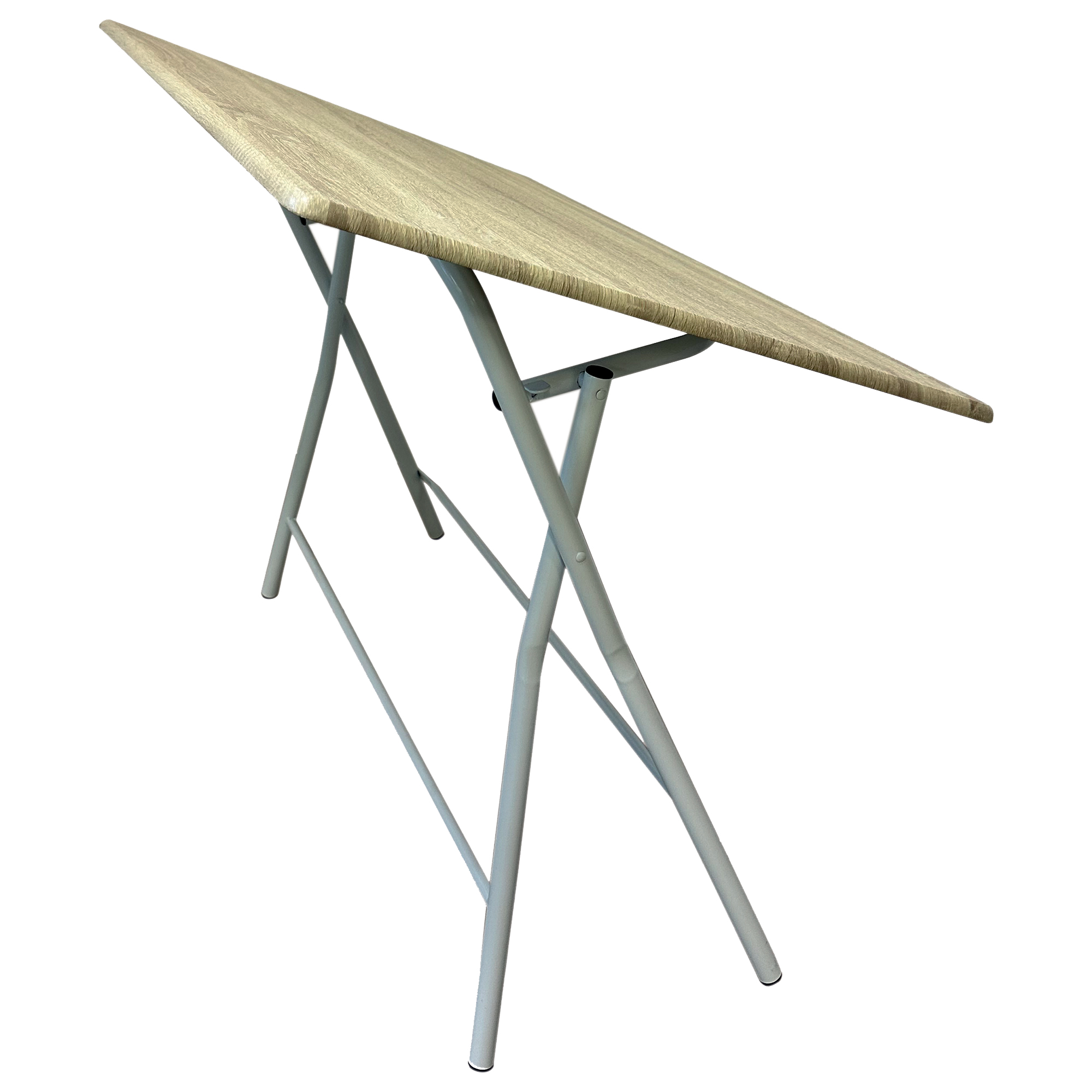 Tavolo Thiny big - 100 x 70 x 75 cm - effetto legno - Verdelook