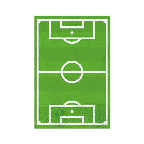Tovaglioli a tema Football Big Party conf. 16 pz 33x33 cm 76866