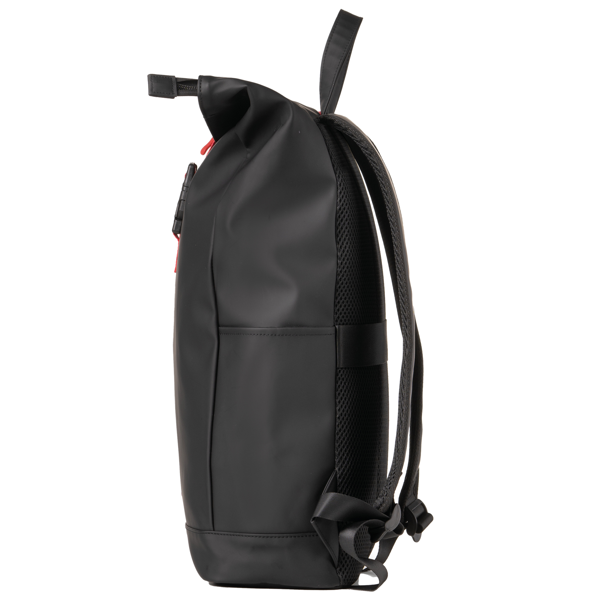 Zaino Roll-top Drop2Go - 30 x 42 x 14 cm - gomma - nero - In Tempo