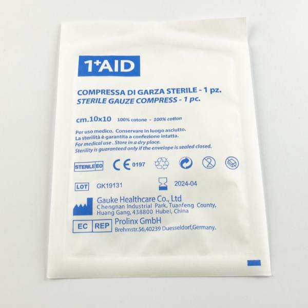 COMPRESSA GARZA 10X10 STERILE