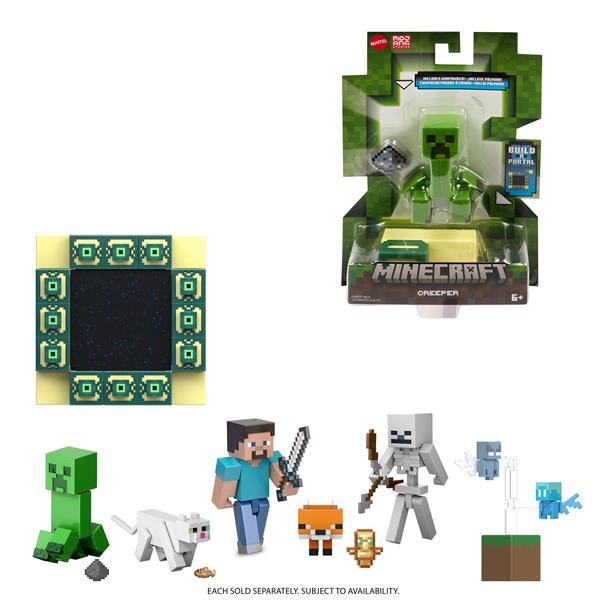 MINECRAFT 3.25' CORE FIGURE ASST