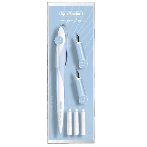 SET CALLIGRAFICO NICEWRITER-AZZURRO