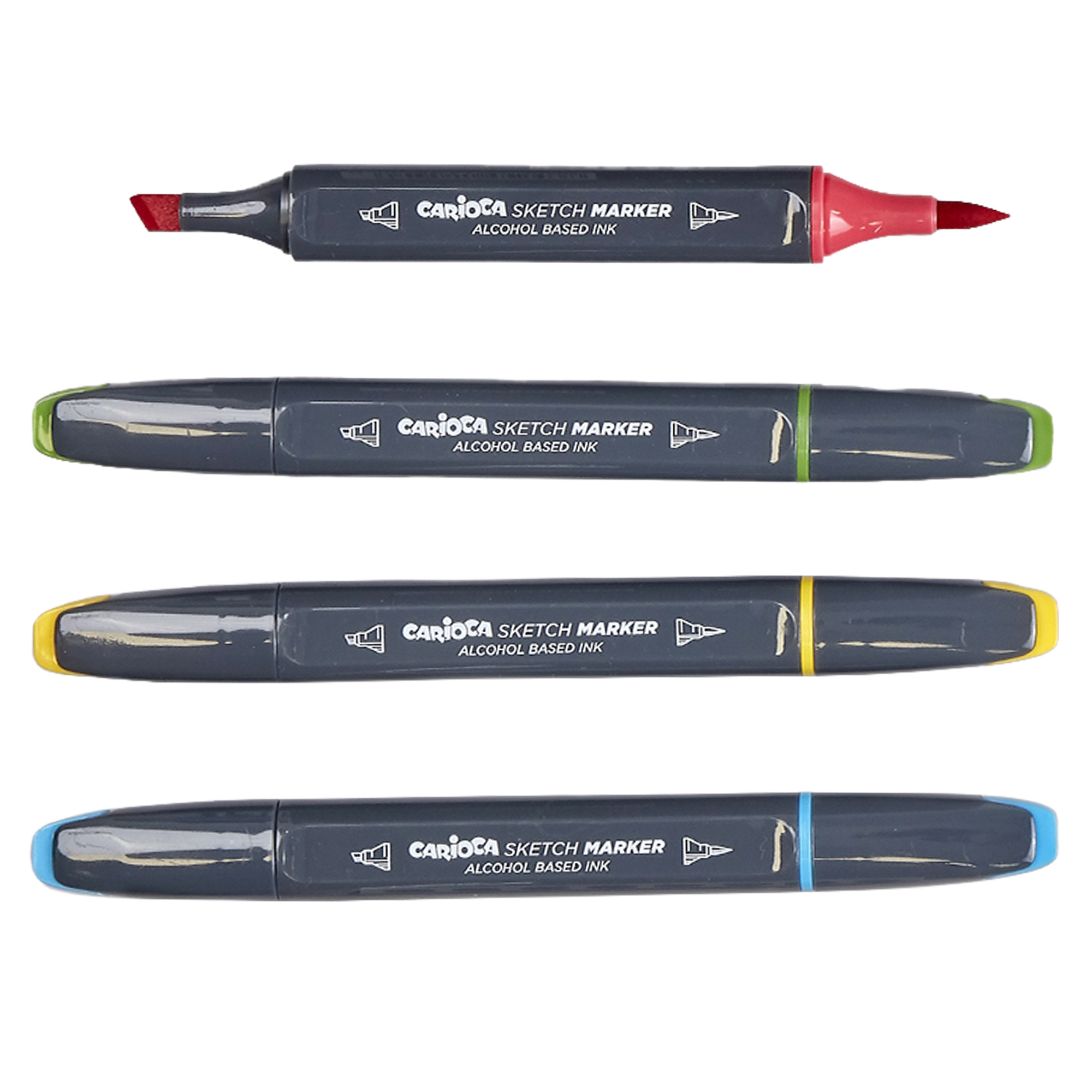 Marcatore Sketch marker - colori assortiti - Carioca Plus - conf. 10 pezzi