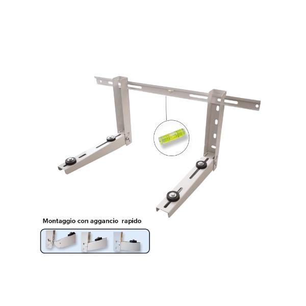 Mensola sostegno unità esterna climatizzatore 90kg 8025584938640