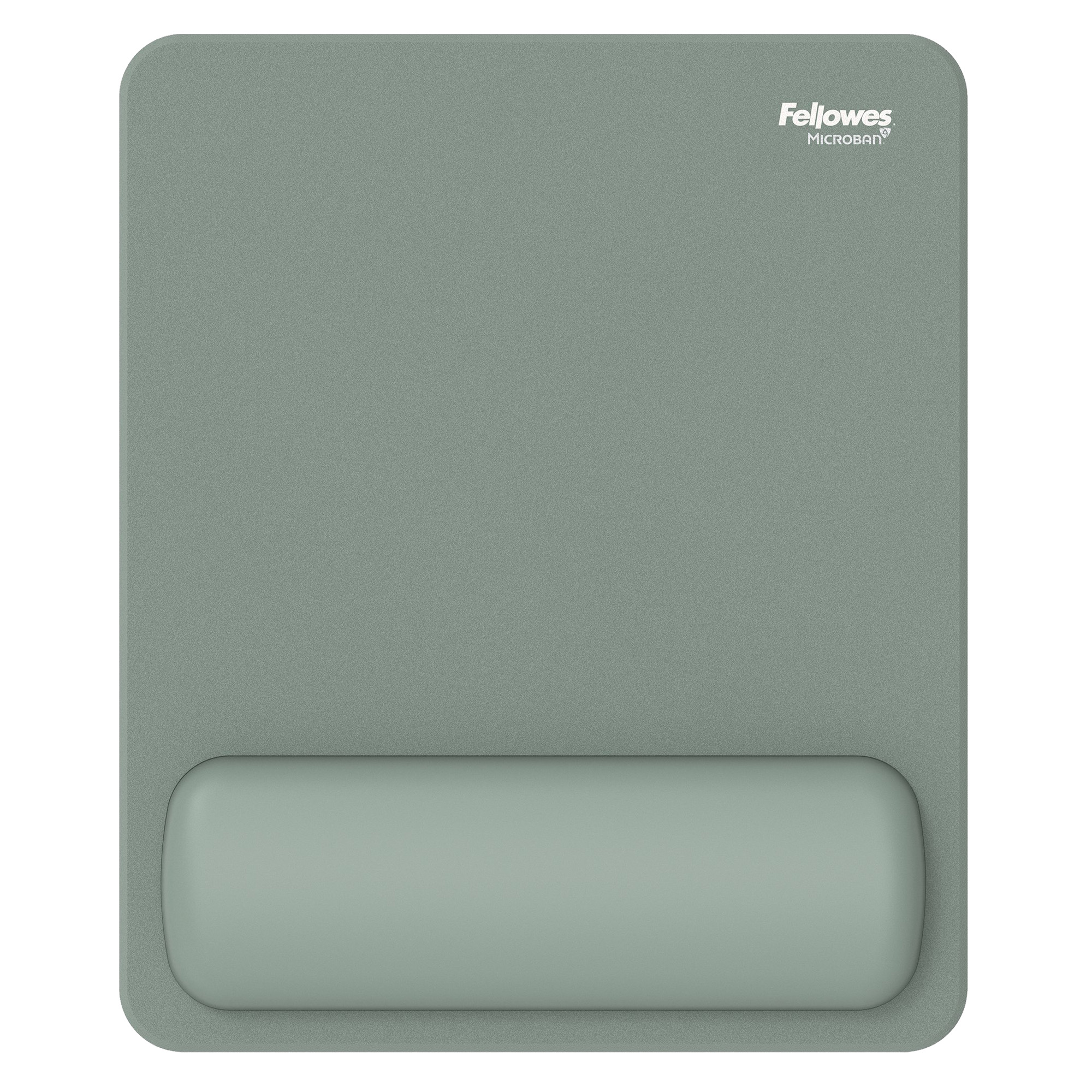 Mousepad Breyta - con poggiapolsi - con microban - salvia - Fellowes