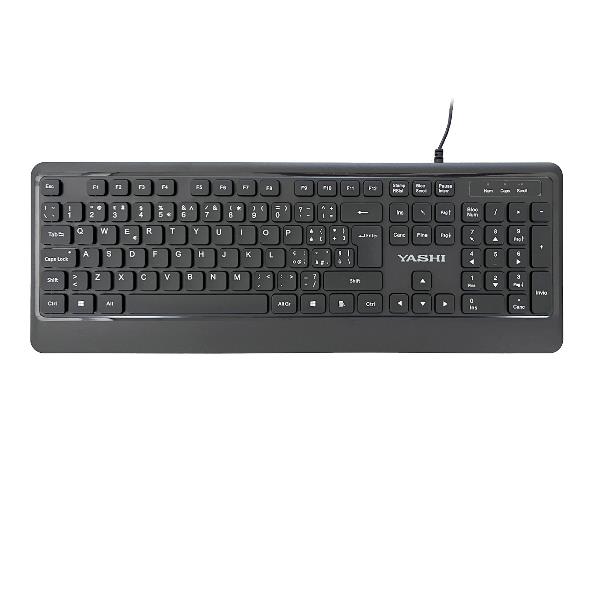 DUAL USB KEYB+MOUSE BLACK