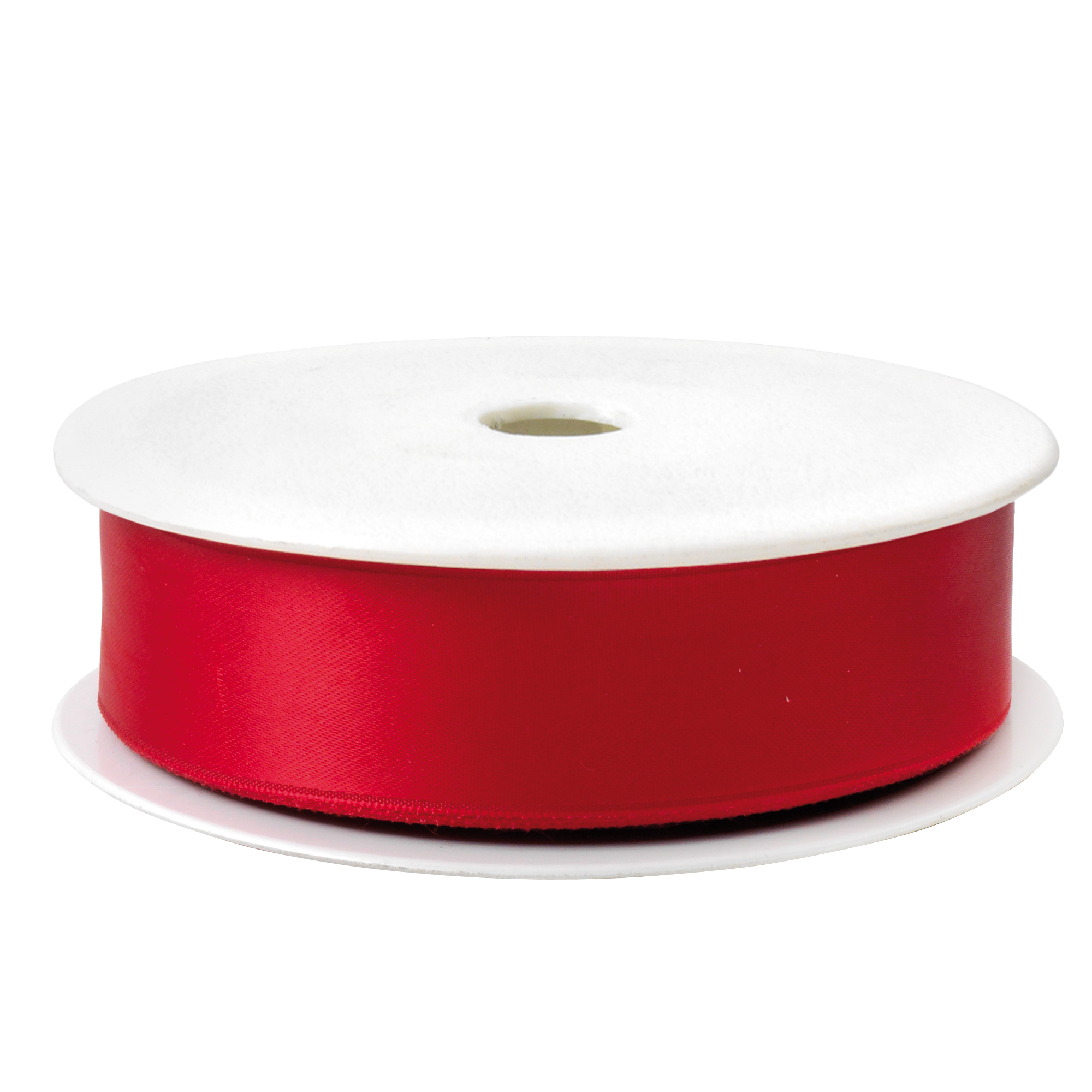 Nastro doppio raso - 25mmx50mt - rosso 250 - Brizzolari